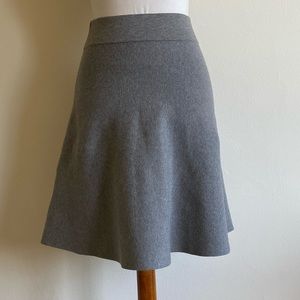 Ann taylor A line Grey skirt